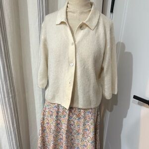 & Other Stories Short Sleeve Sweater